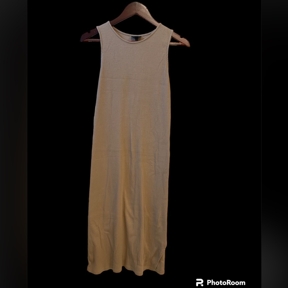 Who What Wear Sexy BodyCon ribbed maxi dress